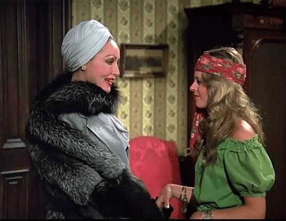 Julie Newmar and Lindsay Wagner