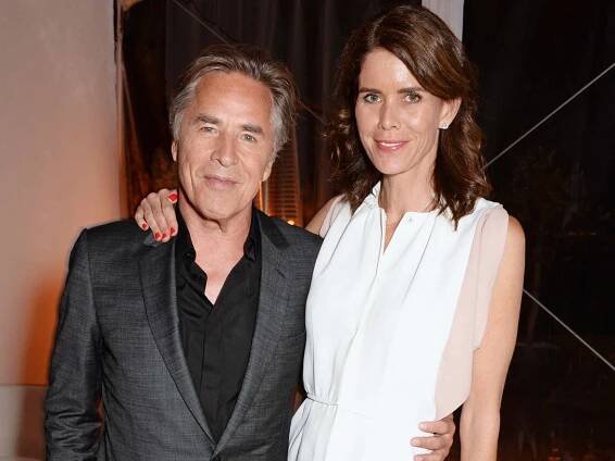 Don Johnson and Kelley Phleger attend the "Foxcatcher" party during the 67th Cannes Film Festival on May 19, 2014.