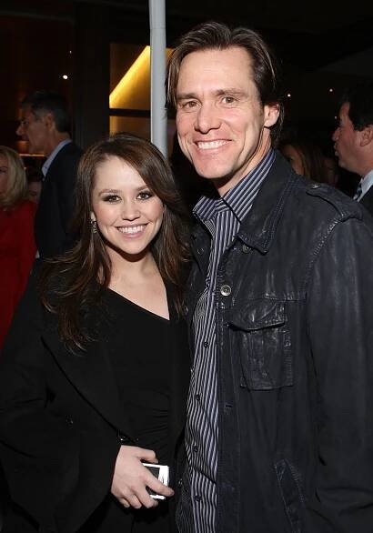 Jane Carrey and father Jim Carrey