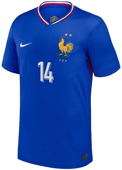 Francie Ibrahima Konate #24 Domácí Dres ME 2024 Krátký Rukáv