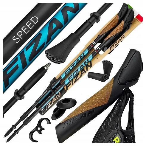 LEHKÉ HOLE NORDIC WALKING FIZAN SPEED OCEAN NASTAVITELNÉ PRO CHŮZI