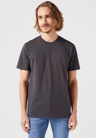 Pánské tričko Tričko pro muže WRANGLER SIGN OFF TEE FADED BLACK 112351320 Velikost: 4XL Tričko zdarma při nákupu nad 3000,-!