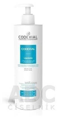 CODEXIAL Lipolotio lipofilná emulzia, s pumpičkou 1×400 ml