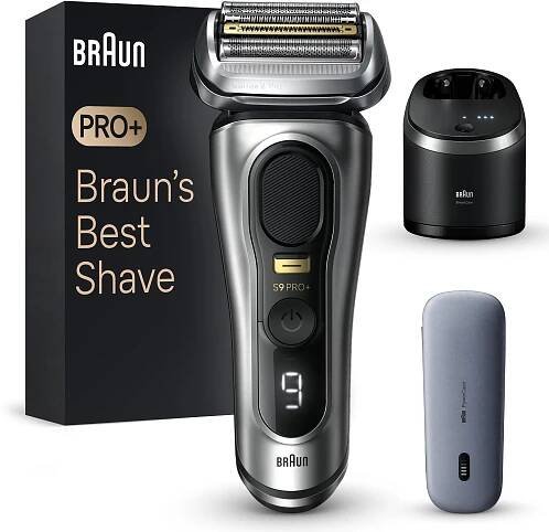 Braun Series 9 Pro+ 9577cc Wet & Dry Silver