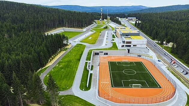 Moderní Centrum sportu v polských Jakuszycích.