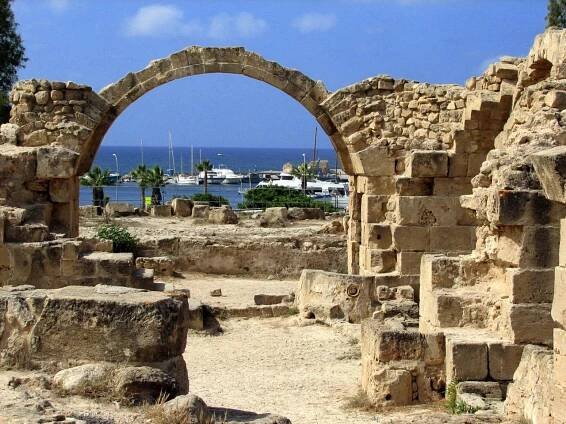 Archeologický areál - Pafos - Kypr