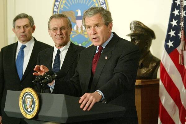 George W. Bush žádá Kongres o 74, 7 miliardy dolarů na válečnou pomoc | foto: Profimedia
