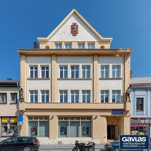 Prodej pronajaté komerční budovy s pobočkou České spořitelny, 1088m² - Chotěboř | GAVLAS, spol. s r.o.