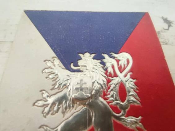 Stará vlajka ČSR Znak Erb Státní symbol Československá vlajka Stát Lev ...