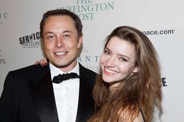 Elon Musk and Talulah Riley