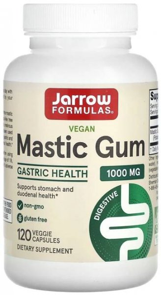 Jarrow Formulas Mastic Gum, 120 veg.kapslí