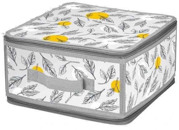 Úložný box s dekorem, měkký polypropylen 30 x 28 x 15 cm