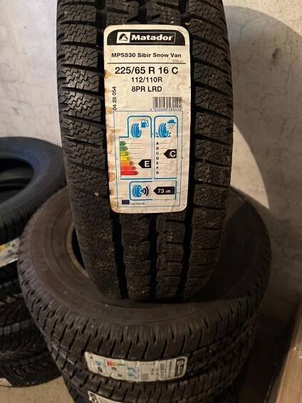 4x Matador 225/65 R16C zimní