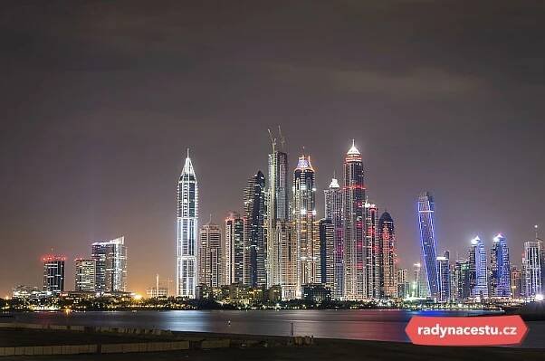 Dubaj Marina je luxusní část Dubaje