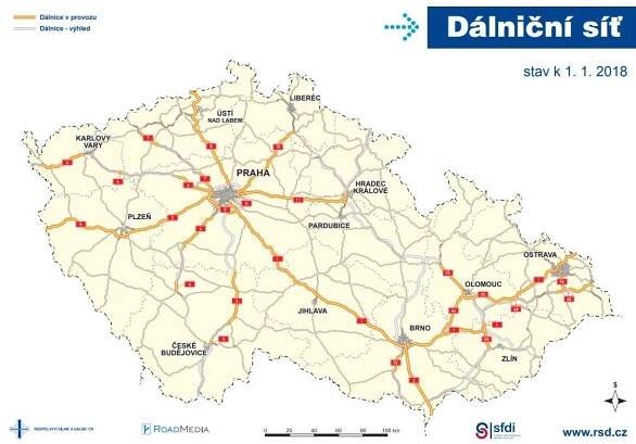 Dálnice v ČR