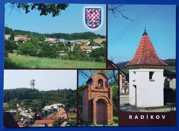 Radíkov, Olomouc - Pohlednice místopis