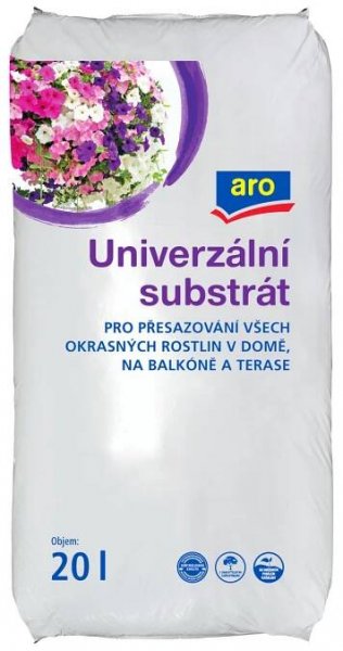 aro Substrát univerzálny 20 l 1 ks - Pestovanie, Záhrada, Sezóna