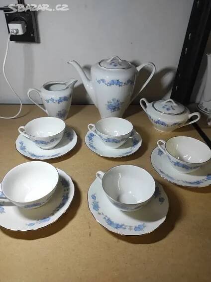 Starý porcelánový kávový servis - Orlová - Bazar