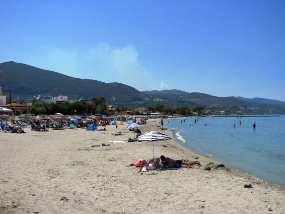 Alykes - pláž - Zakynthos