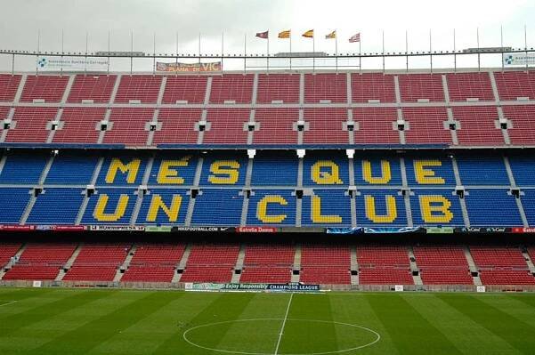 FC Barcelona Camp Nou, Barcelona, Španělsko