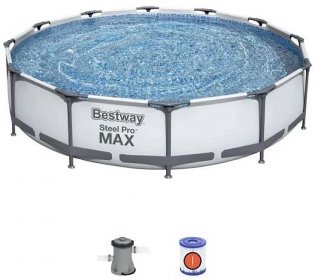 Bazén STEEL PRO MAX 3.66 x 0.76 m s filtrací, 56416