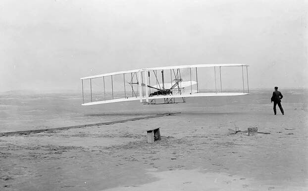 Wright flyer of 1903