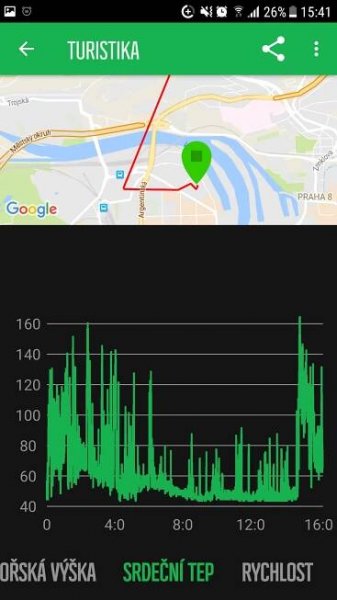 Prostředí mobilní aplikace Suunto Movescount - obrázek 5