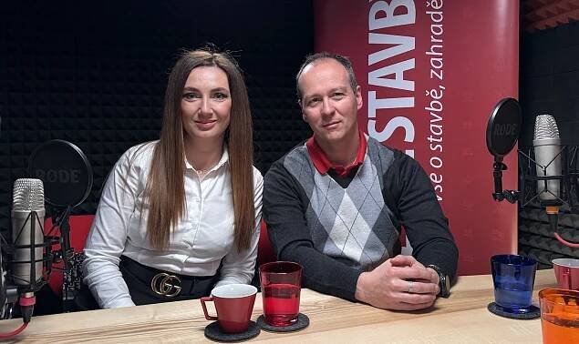 O rekonstrukci koupelen v podcastu mluvili Mariana Ivanyk a Tomáš Koláček (Foto: Jana Machová)