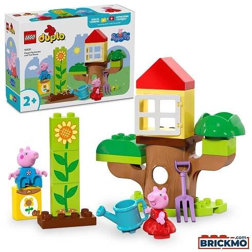 LEGO Duplo Peppa Pig 10431 Prasátko Peppa – zahrada a dům na stromě 10431
