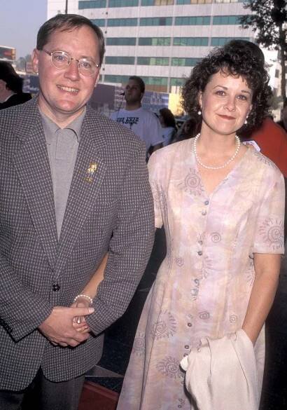 John Lasseter and wife Nancy Trague