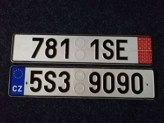 České SPZ - Auto-moto