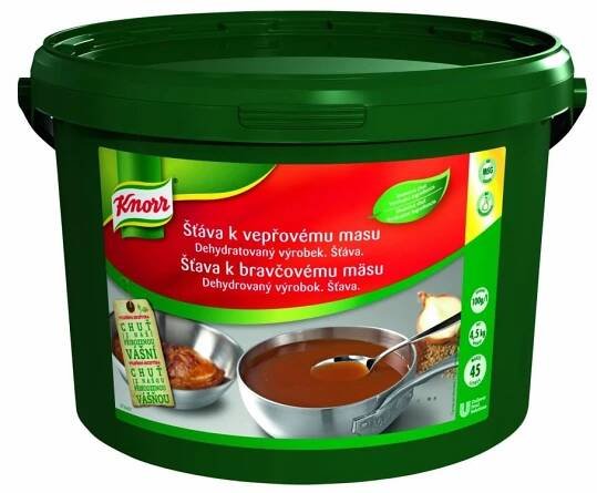 KNORR šťáva k vepřovému masu