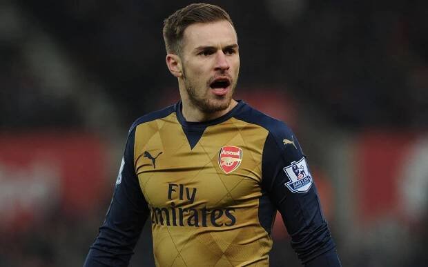 Former Arsenal FC Player Aaron Ramsey Wallpaper