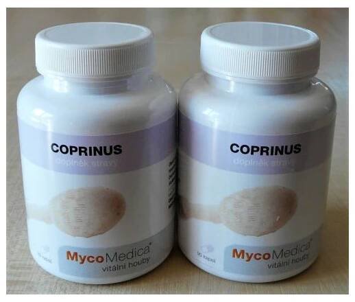 MycoMedica Coprinus 2 x 90 kapslí