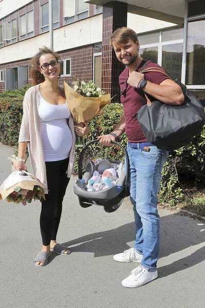 Pepa Vágner ukázal dcerku Amelii a říká: Manželka mi při porodu nadávala!