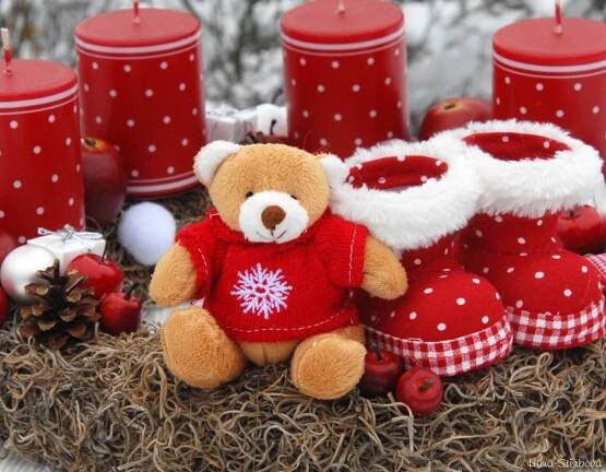 Velký adventní věnec - Zimní a vánoční dekorace - Podzimní a zimní dekorace - Podzimní a zimní dekorace - HANA-KYTICE.cz