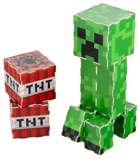 Stavebnice Minecraft Creeper & TNT