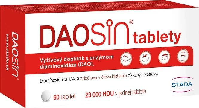 Daosin 1×60 tbl, výživový doplnok na trávenie