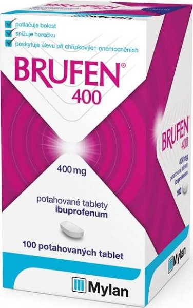 Brufen 400 mg 100 tbl. od 115 Kč