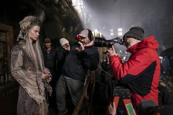 Sylvia Hoeks, Francis Lawrence - See - Vzkaz v láhvi - Z natáčení