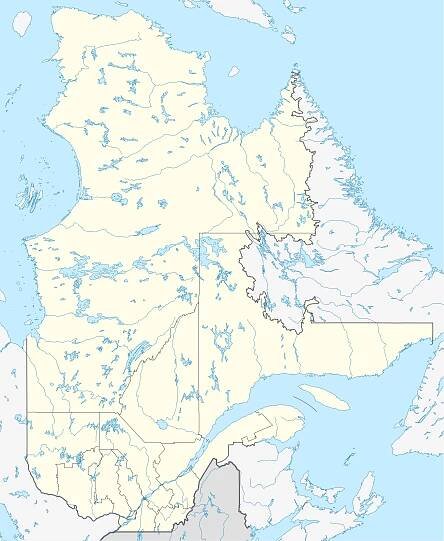 Soubor:Canada Quebec location map.svg – Wikipedie