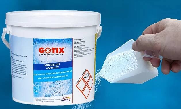 PH MINUS Granule pro snížení PH v bazénu Bazénová chemie PH Minus - 3KG za 318.00CZK - Allegro