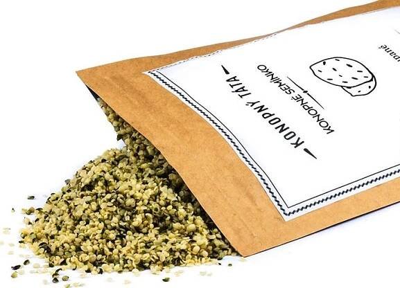 Konopný táta Konopné semínko loupané