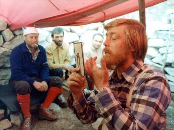 Vynes na horu svoj hrob - Z filmu - Leopold Haverl, Jiří Wohanka, Jan Kanyza
