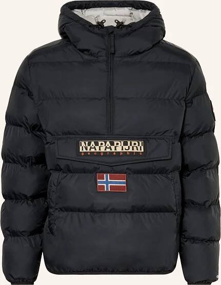 Napapijri Rainforest Puffer Anorak NA4HMA černá, S
