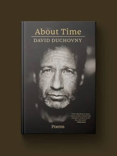 David Duchovny on his new book of poetry influenced by his life and career