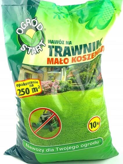 10 kg Trávníkové hnojivo méně sečení brzdí růst