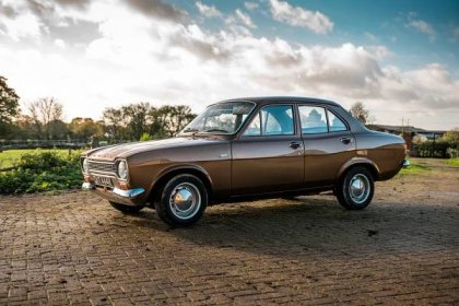 This 1972 Ford Escort Mexico is up for auction with Bidding Classics