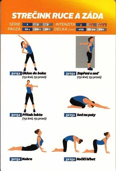 OnlineFitness Onfit tréninkové karty 40 ks
