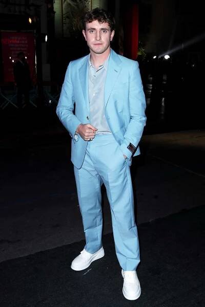 Paul Mescal in the front row Gucci Love Parade show, Front Row, TCL Chinese Theatre, Los Angeles, California, USA - 02 Nov 2021